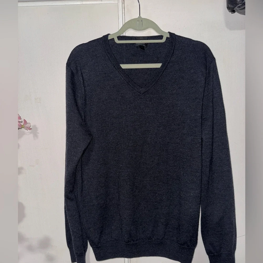 V-neck sweater, J.crew size large